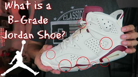 are b grade shoes fake|What does B.